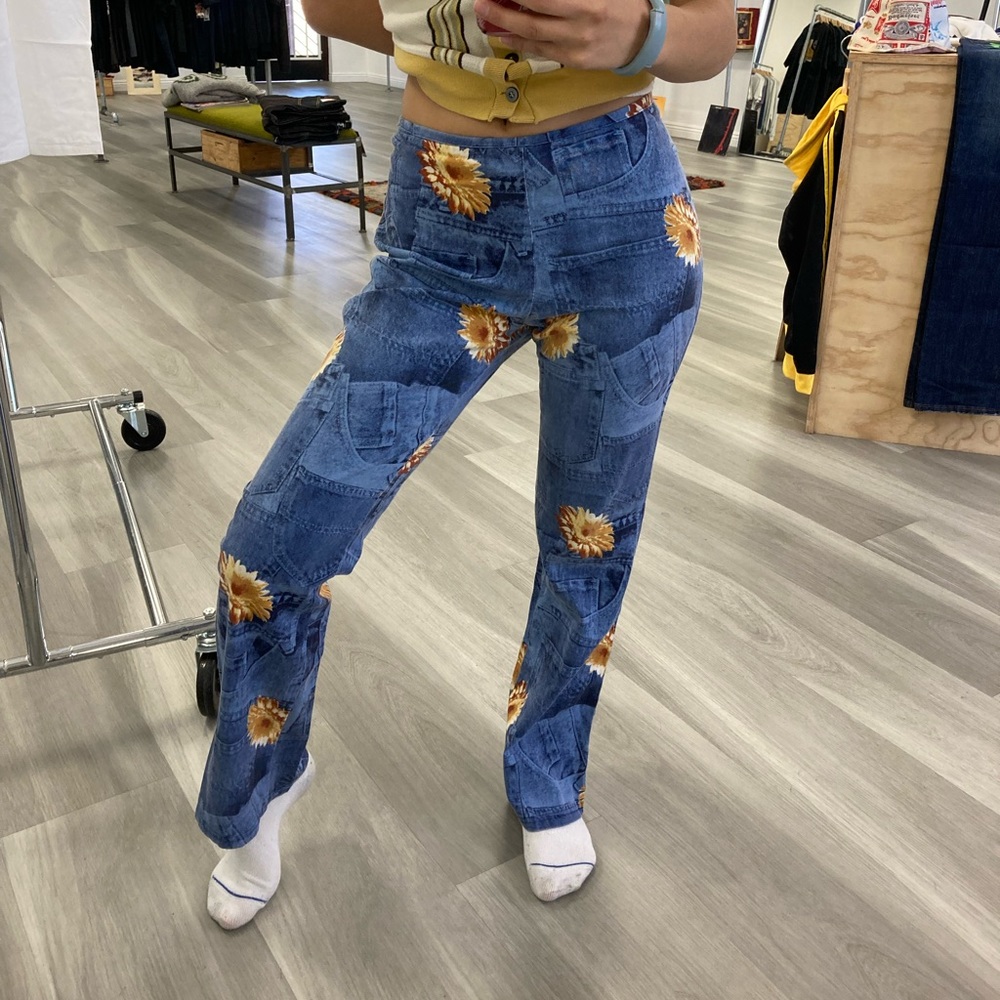 90’s Moa Moa Flower/Pocket Pant